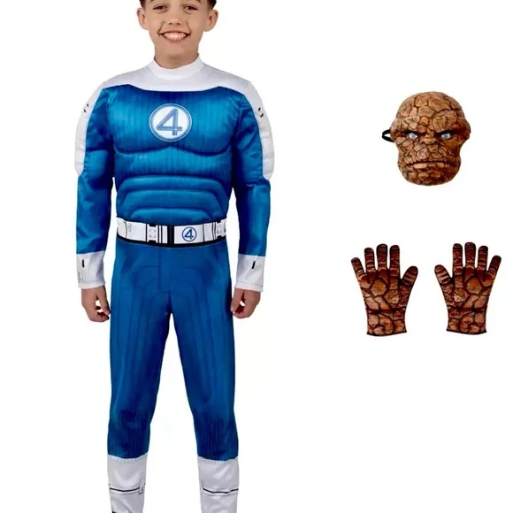 Disney Store Marvel Thing Costume The Fantastic Four First Steps Size Medium - Picture 2 of 13
